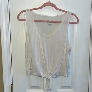 Women’s AE Soft & Sexy Crop tied tank